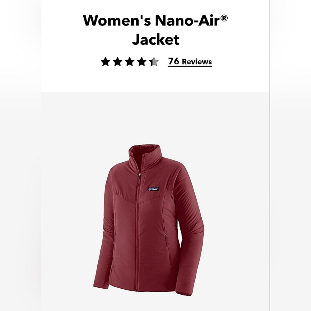 Patagonia nano-air jacket